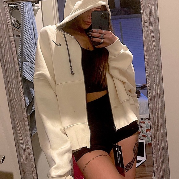 black oversized nike hoodie - Picture 1 of 3